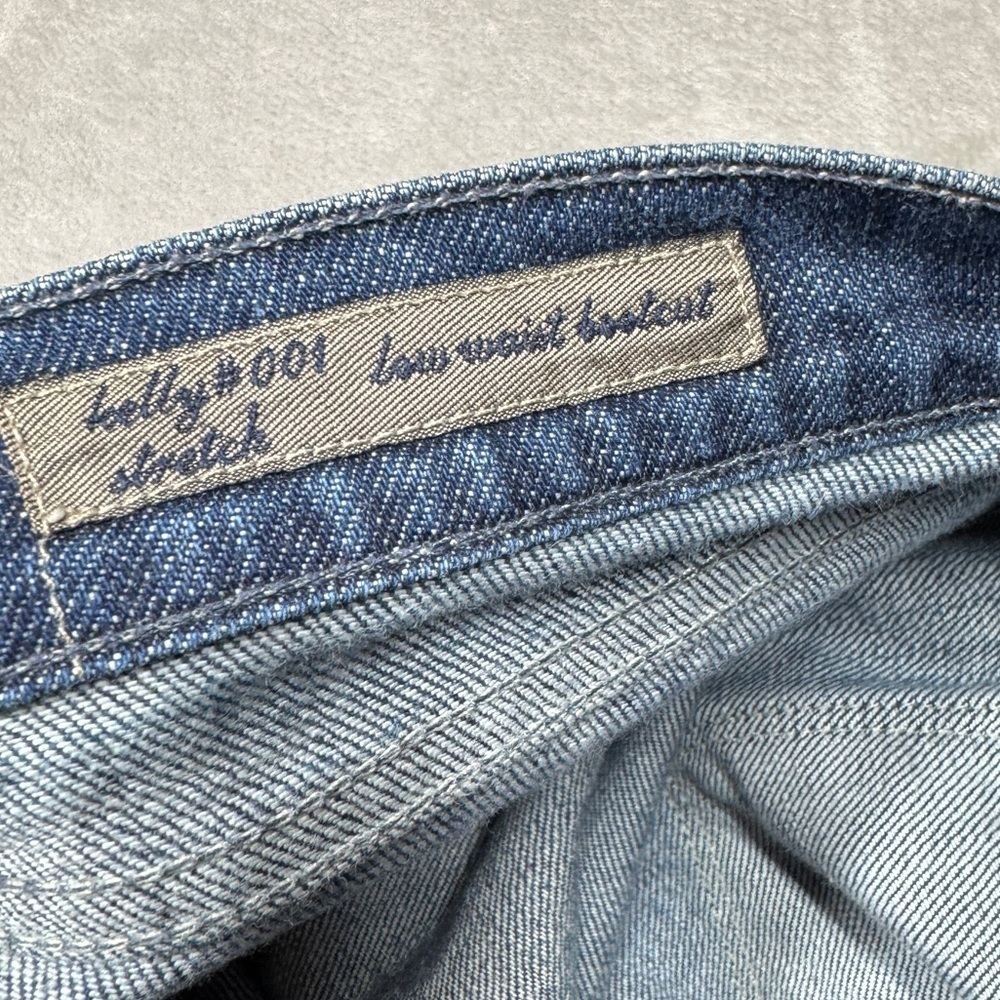 Vintage Y2K Citizens of Humanity COH Low Rise Bootcut Kelly Blue Jeans Size 26 - Picture 16 of 16